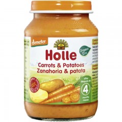 Tarrito de Zanahoria y Patata Ecológico, 190 g Holle